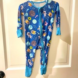 Little Sleepies 3-6M out of this world zippy